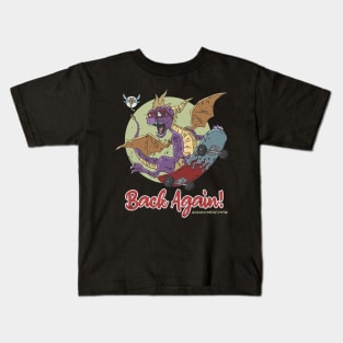 Back Again Spyro The Dragon Kids T-Shirt